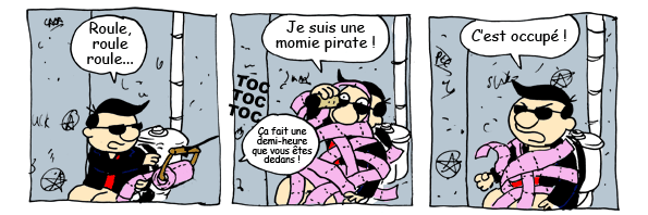 La momie pirate
